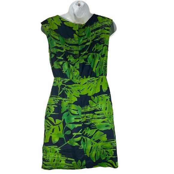 New‎ Banana Republic Factory Floral Draped Mini Dress Size 0 - Picture 7 of 9